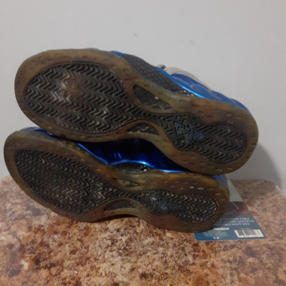 2013 Nike Air Foamposite One Men's Size 12 Yankee Sport Royal - Picture 3 of 9
